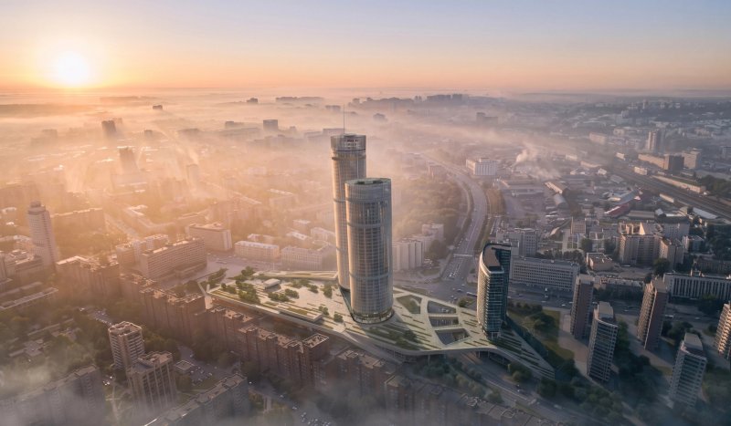 Архитектурный проект «Культурно-деловой центр» — МОА